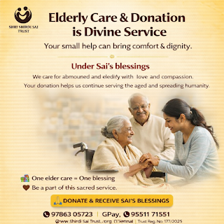 Elderly Care & Donation is Divine Service – Serving Our Elders with Love and Dignity