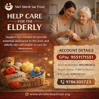 Help Care for the Elderly - Shri Shirdi Sai Trust